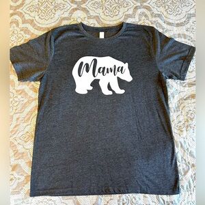 Mama Bear t-shirt grey women’s size L